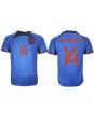 Nederländerna Davy Klaassen #14 Replika Borta Kläder VM 2022 Kortärmad